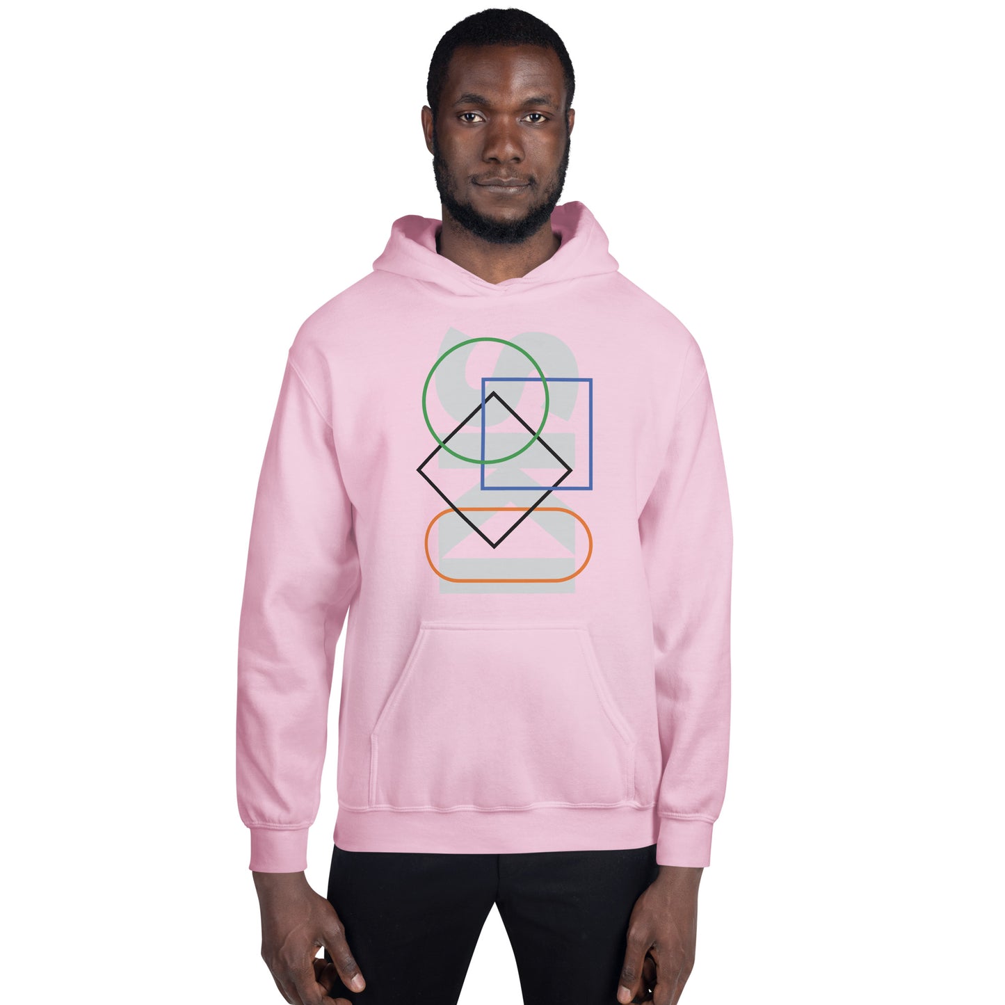 CS0044 - 01004 - SKI Icons Outlined Unisex Hoodie