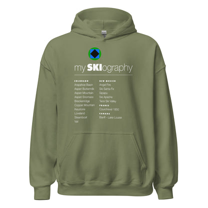 CS0001 - 01004 - mySKIography Unisex Hoodie