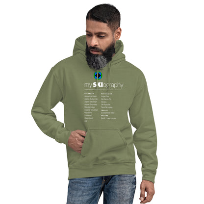 CS0001 - 01004 - mySKIography Unisex Hoodie