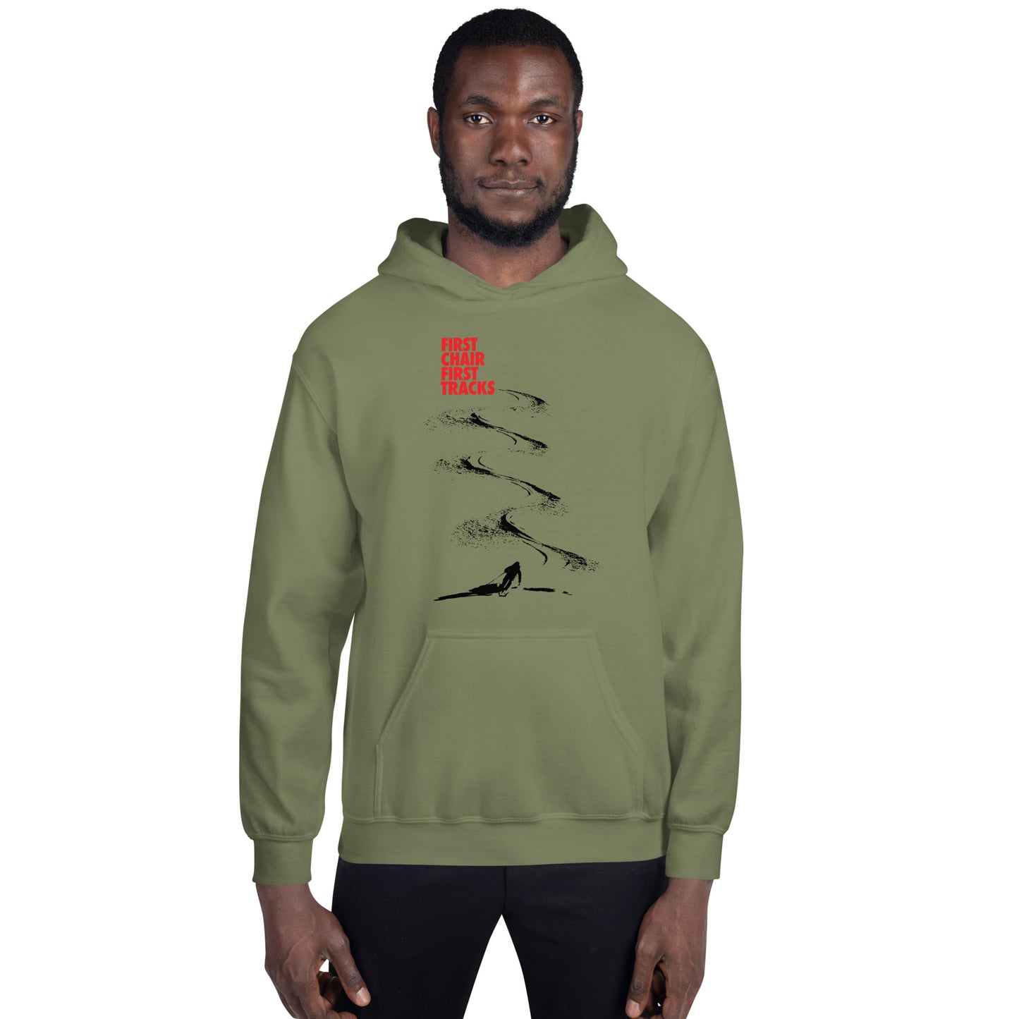 CS0042 - 01004 - First Chair First Tracks Unisex Hoodie