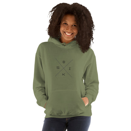 CS0076 - 01004 - X-SKI Unisex Hoodie