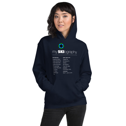 CS0001 - 01004 - mySKIography Unisex Hoodie