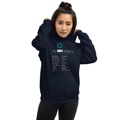 CS0001 - 01004 - mySKIography Unisex Hoodie