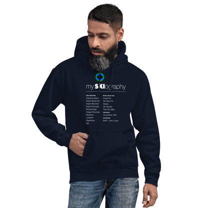 CS0001 - 01004 - mySKIography Unisex Hoodie