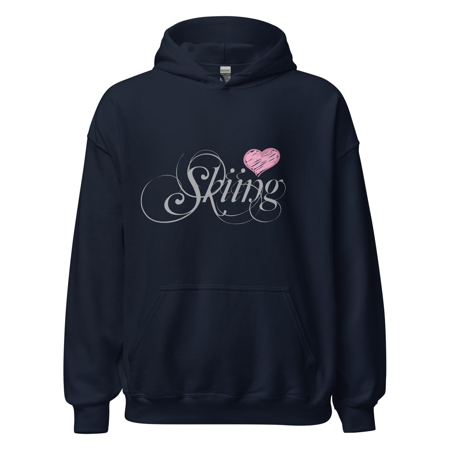 CS0047 - 02004 - Love Skiing/Women's Hoodie