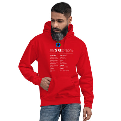 CS0001 - 01004 - mySKIography Unisex Hoodie