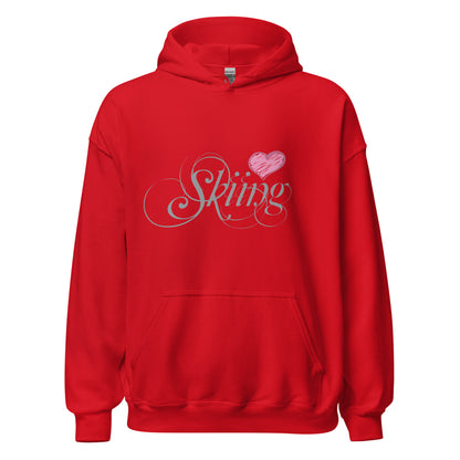 CS0047 - 02004 - Love Skiing/Women's Hoodie