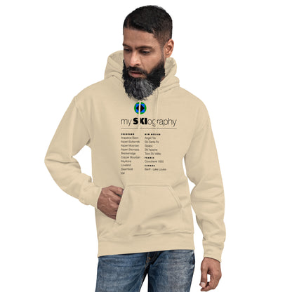 CS0001 - 01004 - mySKIography Unisex Hoodie