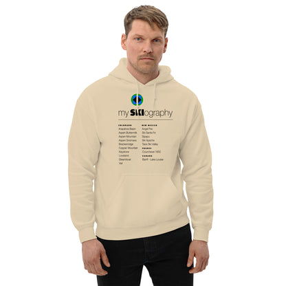 CS0001 - 01004 - mySKIography Unisex Hoodie