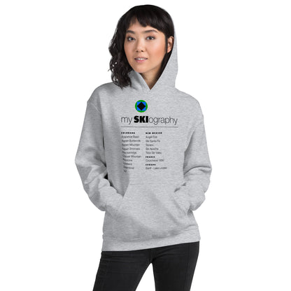 CS0001 - 01004 - mySKIography Unisex Hoodie