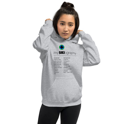 CS0001 - 01004 - mySKIography Unisex Hoodie