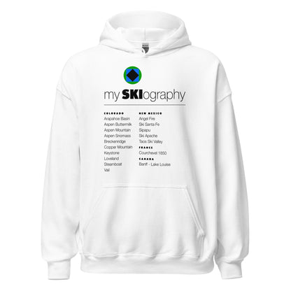 CS0001 - 01004 - mySKIography Unisex Hoodie