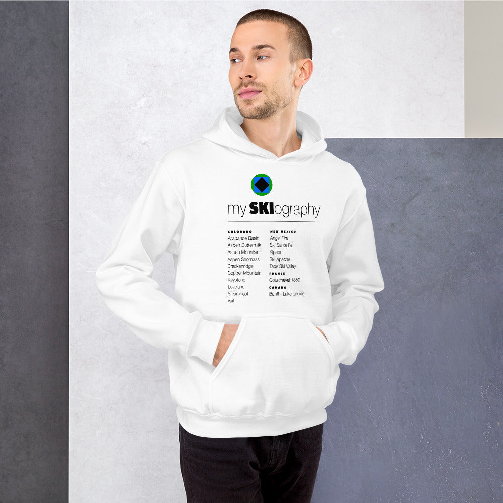 CS0001 - 01004 - mySKIography Unisex Hoodie