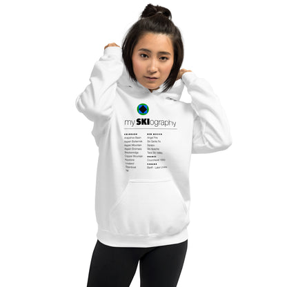 CS0001 - 01004 - mySKIography Unisex Hoodie