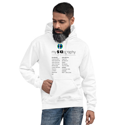 CS0001 - 01004 - mySKIography Unisex Hoodie