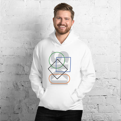 CS0044 - 01004 - SKI Icons Outlined Unisex Hoodie