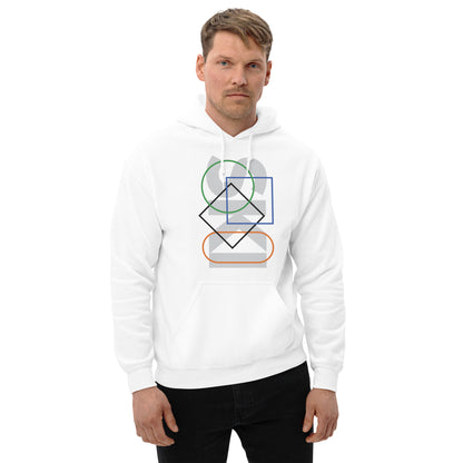 CS0044 - 01004 - SKI Icons Outlined Unisex Hoodie