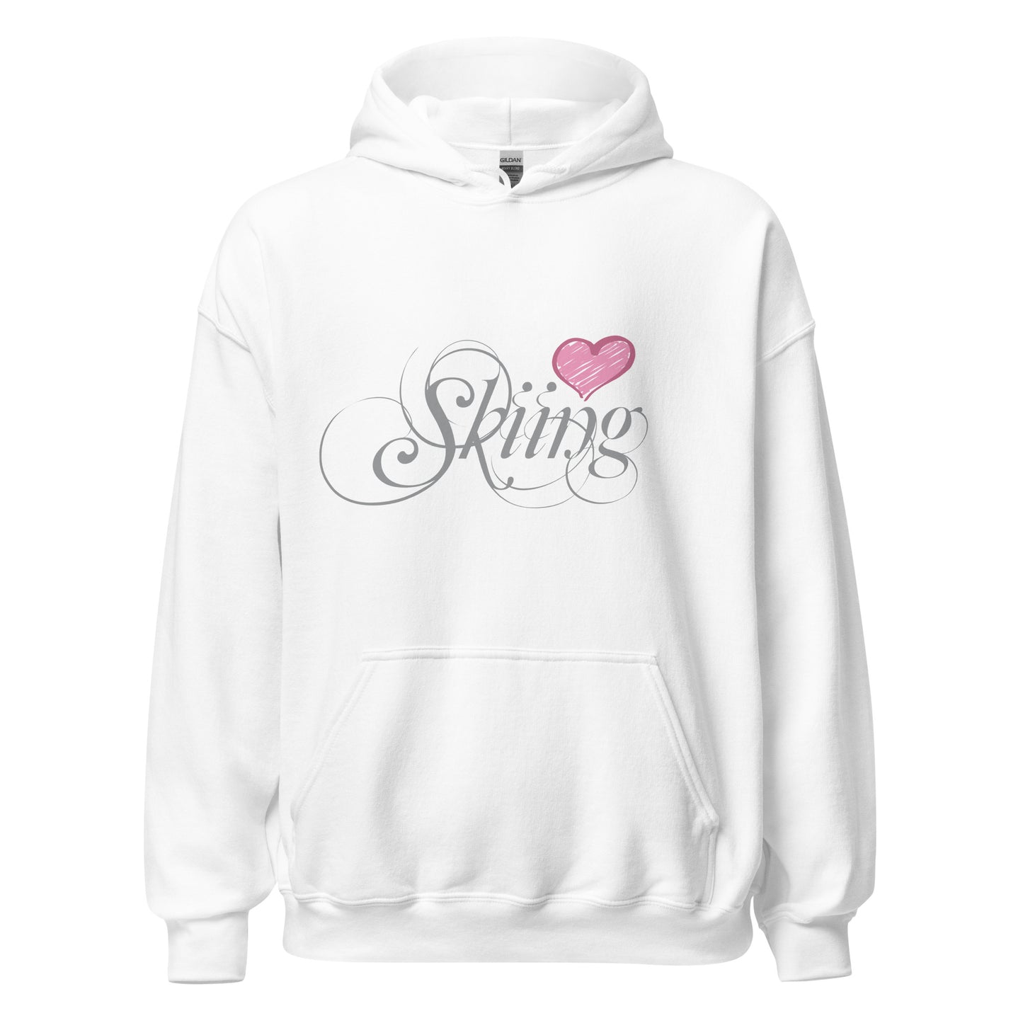 CS0047 - 02004 - Love Skiing/Women's Hoodie