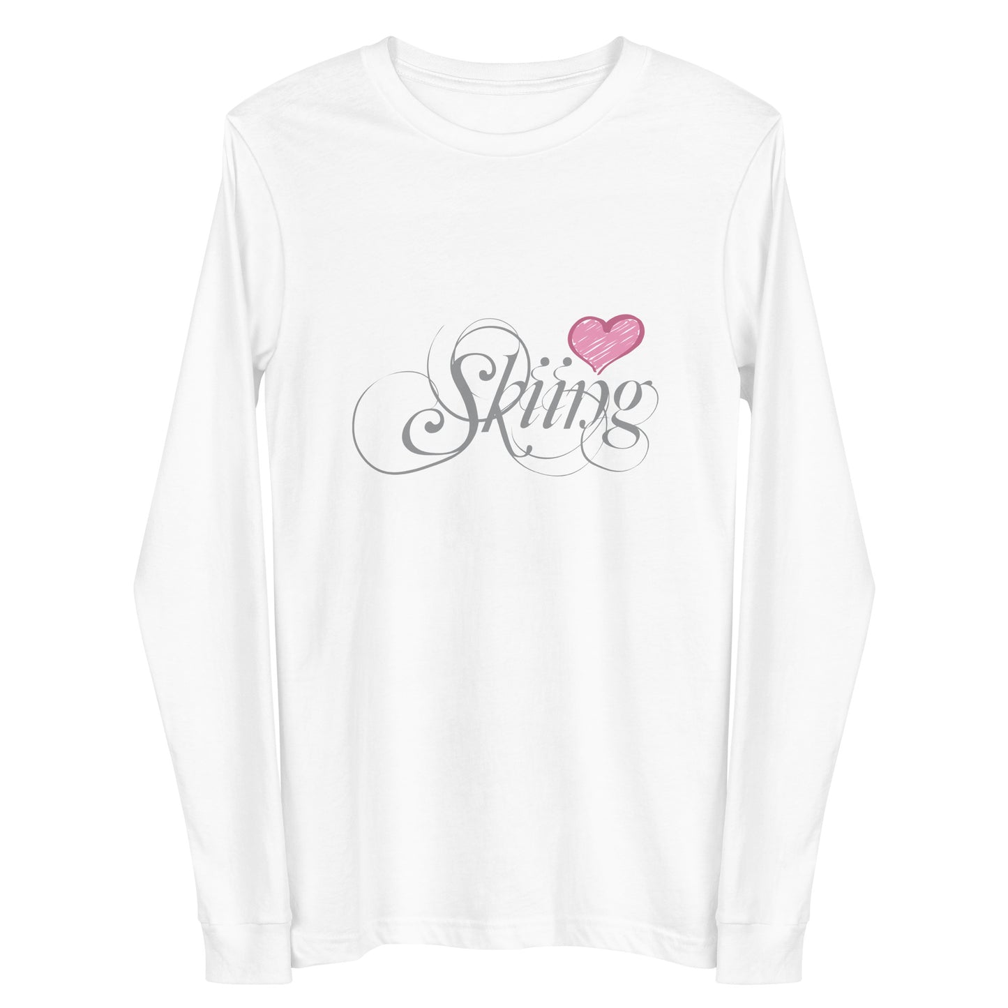 CS0047 - 02001 - Love Skiing/Women's Long Sleeve Tee