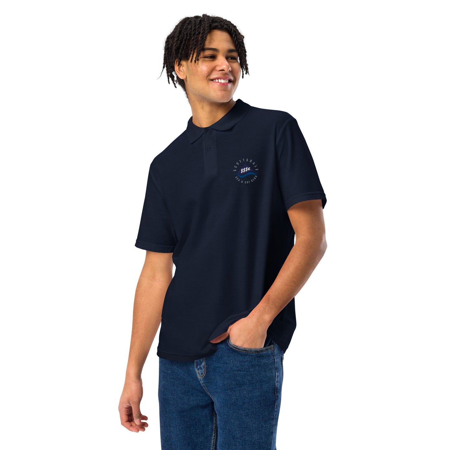 SSASC0079 - 02002 Unisex Pique Polo Shirt