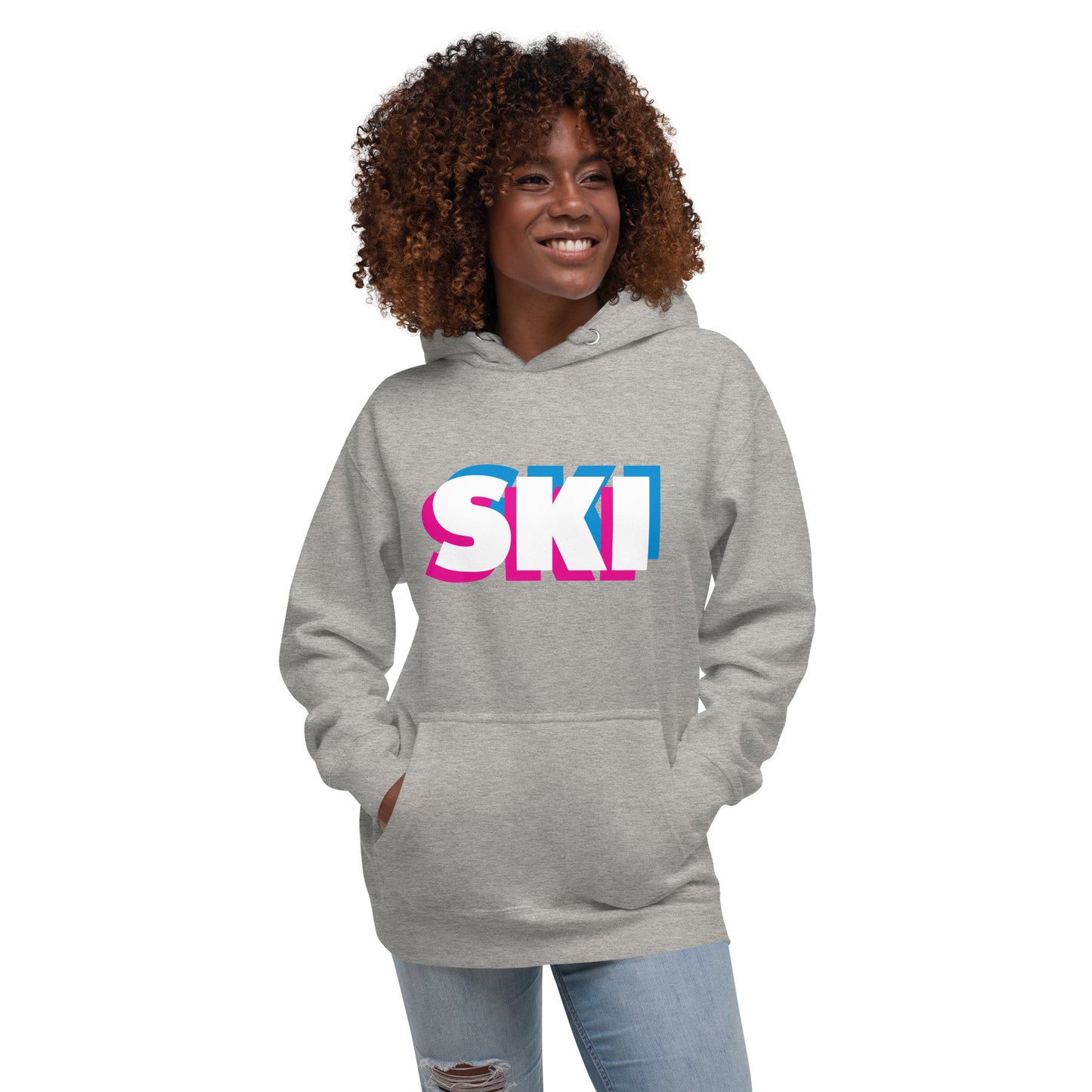 CS0058 - 01004 - 3D SKI Unisex Hoodie