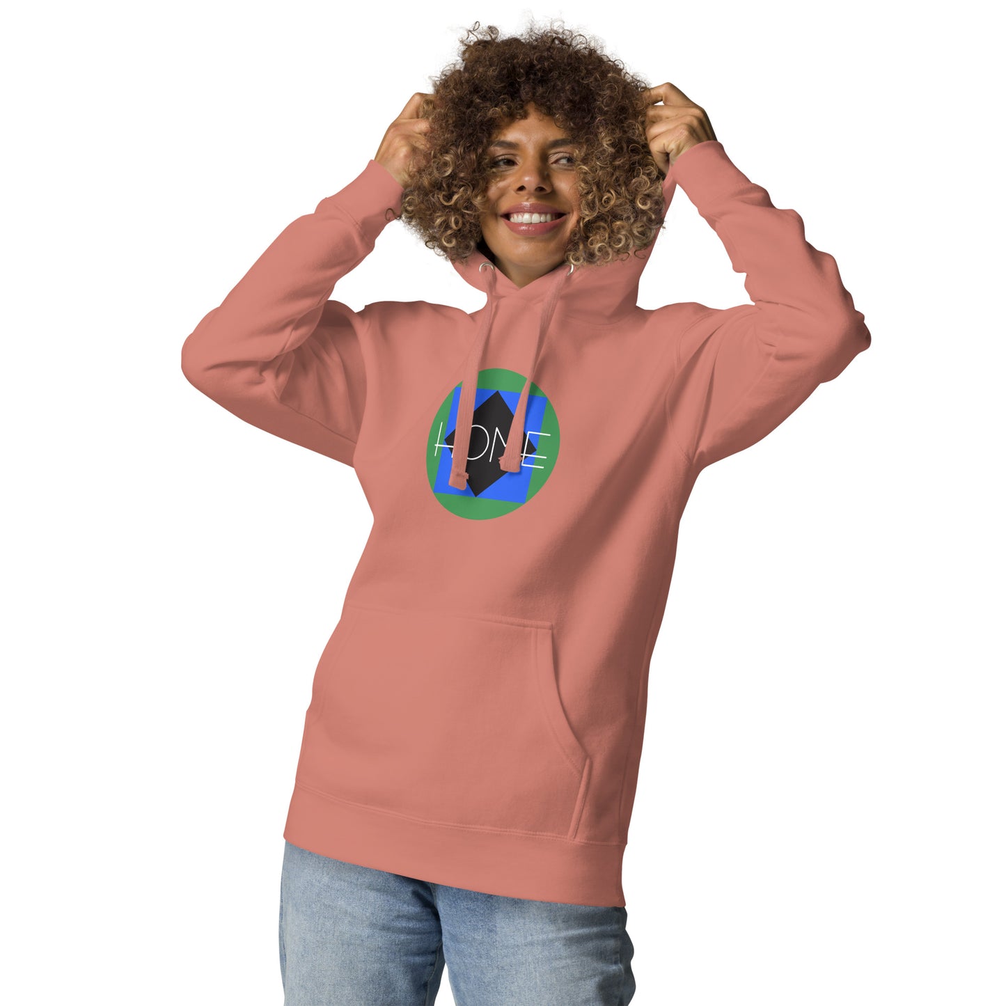 CS0023 - 01004 - Trail Icons Home Unisex Hoodie