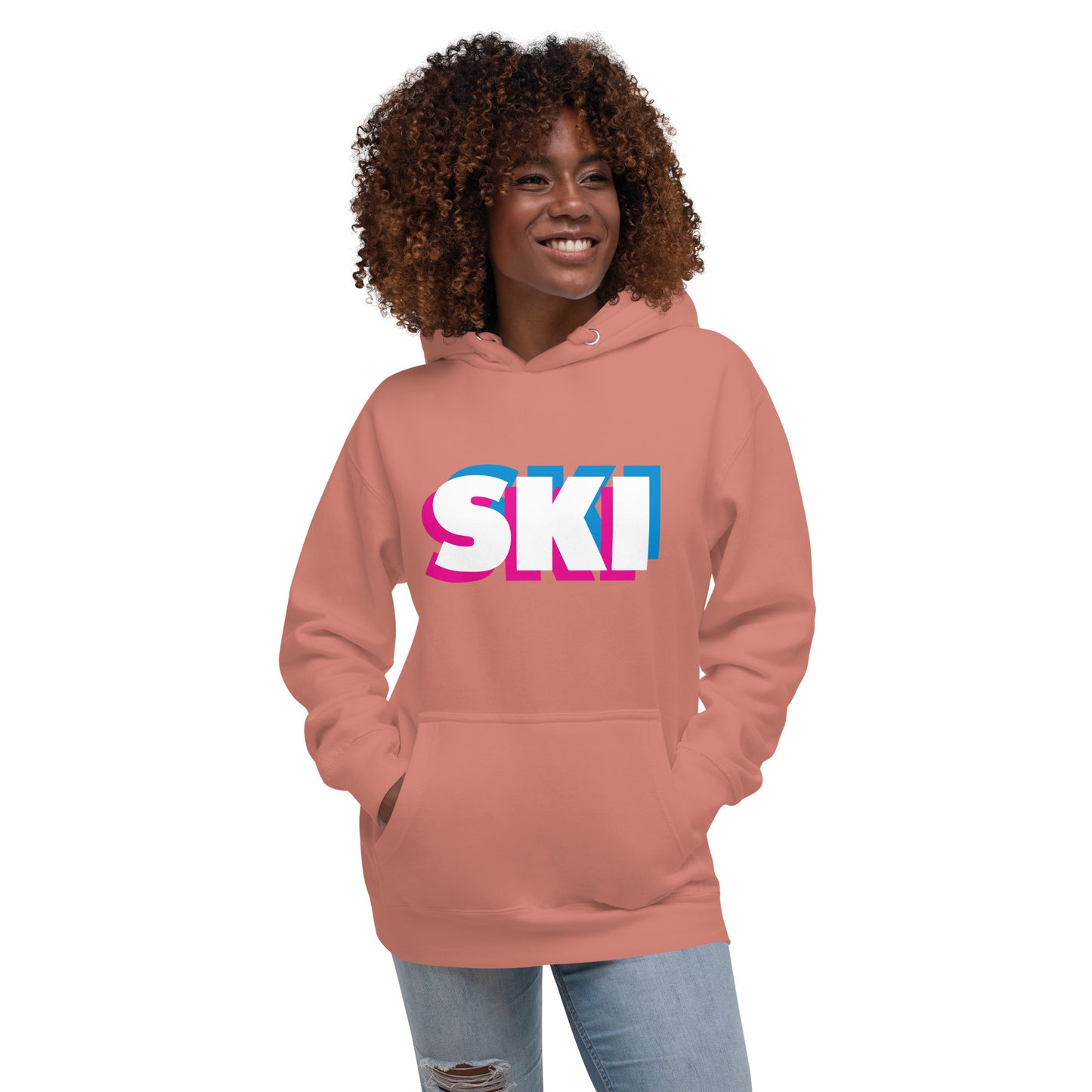 CS0058 - 01004 - 3D SKI Unisex Hoodie