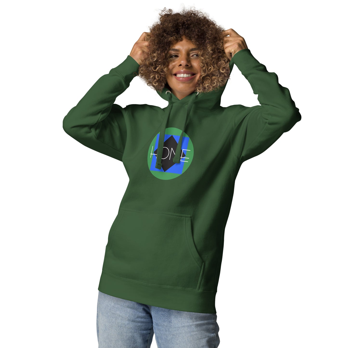 CS0023 - 01004 - Trail Icons Home Unisex Hoodie