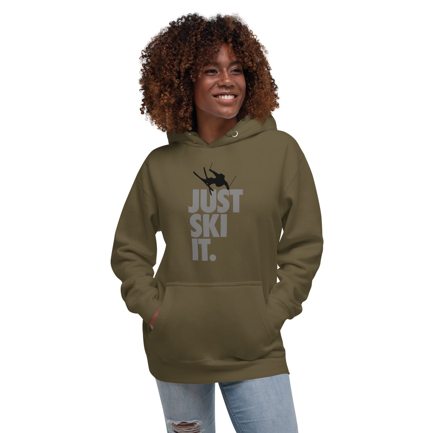 CS0031 - 01004 - Just Ski It Unisex Hoodie