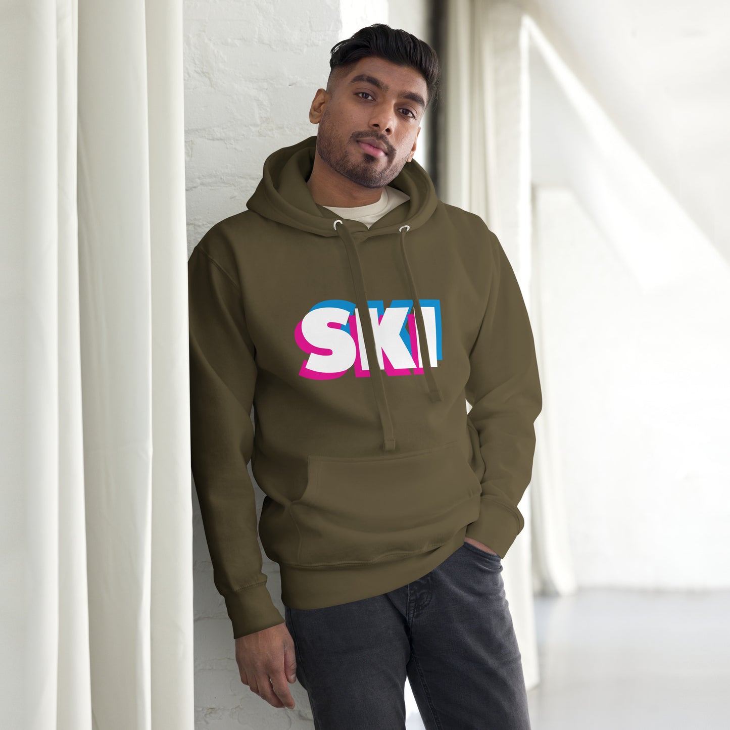 CS0058 - 01004 - 3D SKI Unisex Hoodie