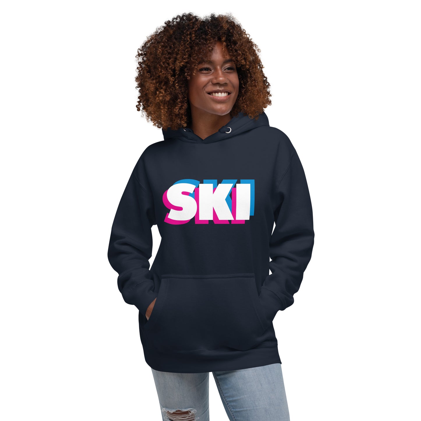 CS0058 - 01004 - 3D SKI Unisex Hoodie