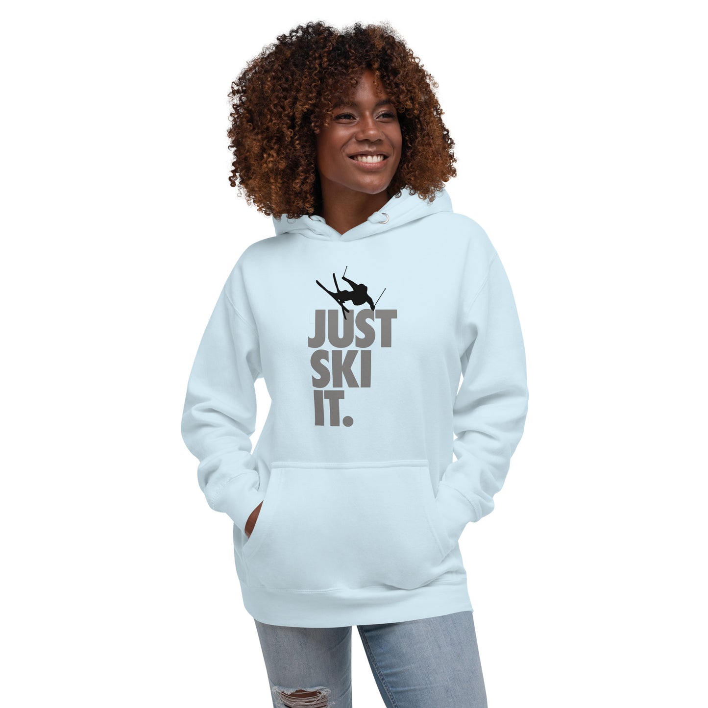 CS0031 - 01004 - Just Ski It Unisex Hoodie