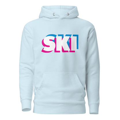 CS0058 - 01004 - 3D SKI Unisex Hoodie