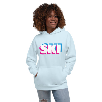 CS0058 - 01004 - 3D SKI Unisex Hoodie