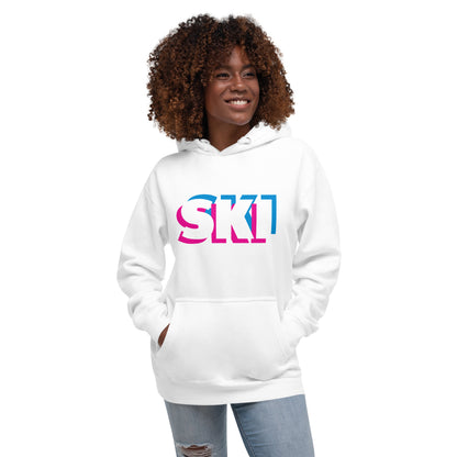 CS0058 - 01004 - 3D SKI Unisex Hoodie