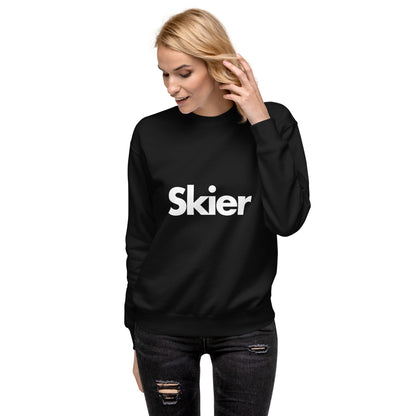 CS0020 - 01005 - Skier Unisex Premium Sweatshirt