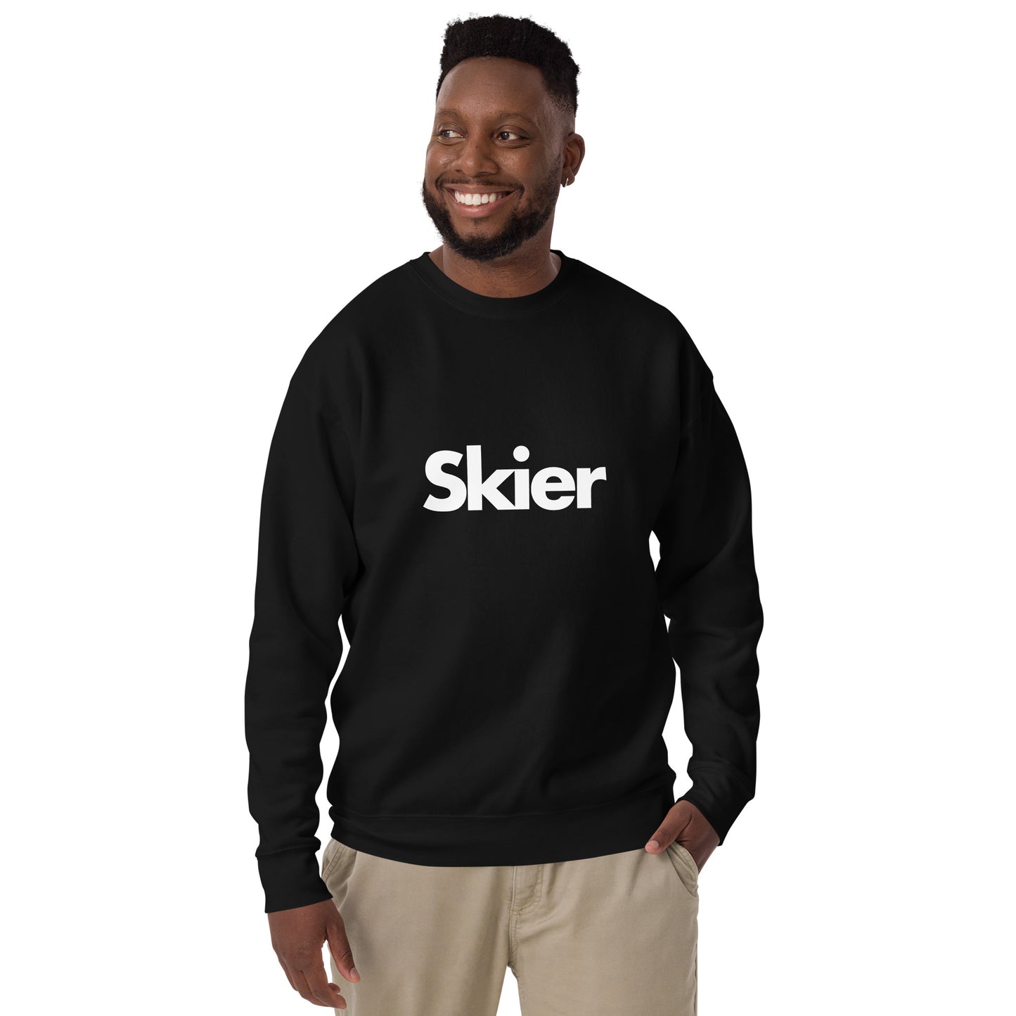 CS0020 - 01005 - Skier Unisex Premium Sweatshirt