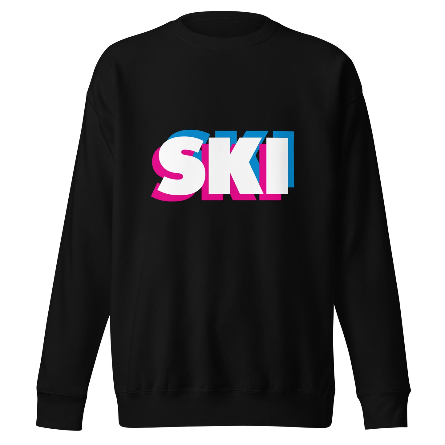 CS0058 - 01005 - 3D SKI Unisex Premium Sweatshirt