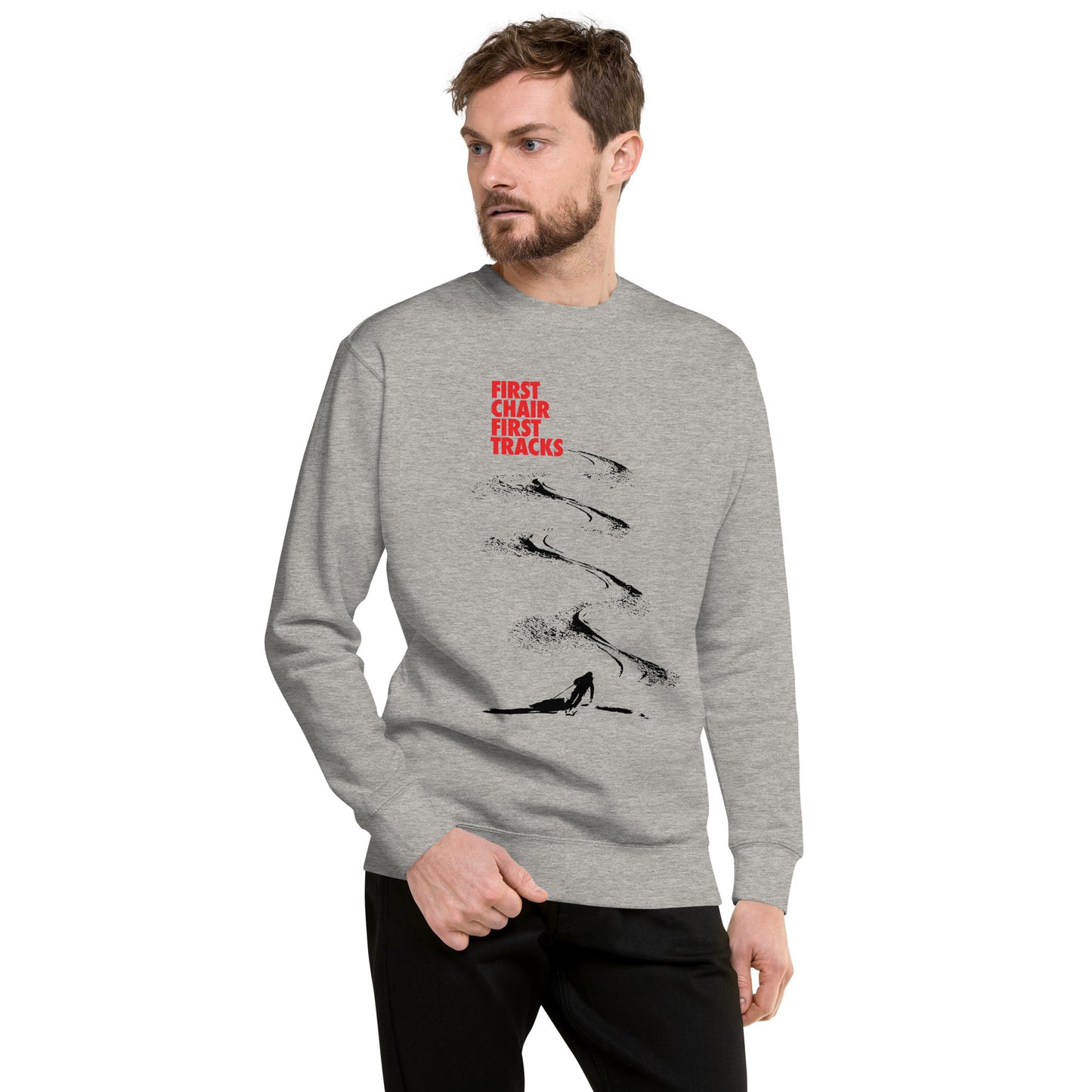 CS0042 - 01001 - First Chair First Tracks Unisex Premium Sweatshirt