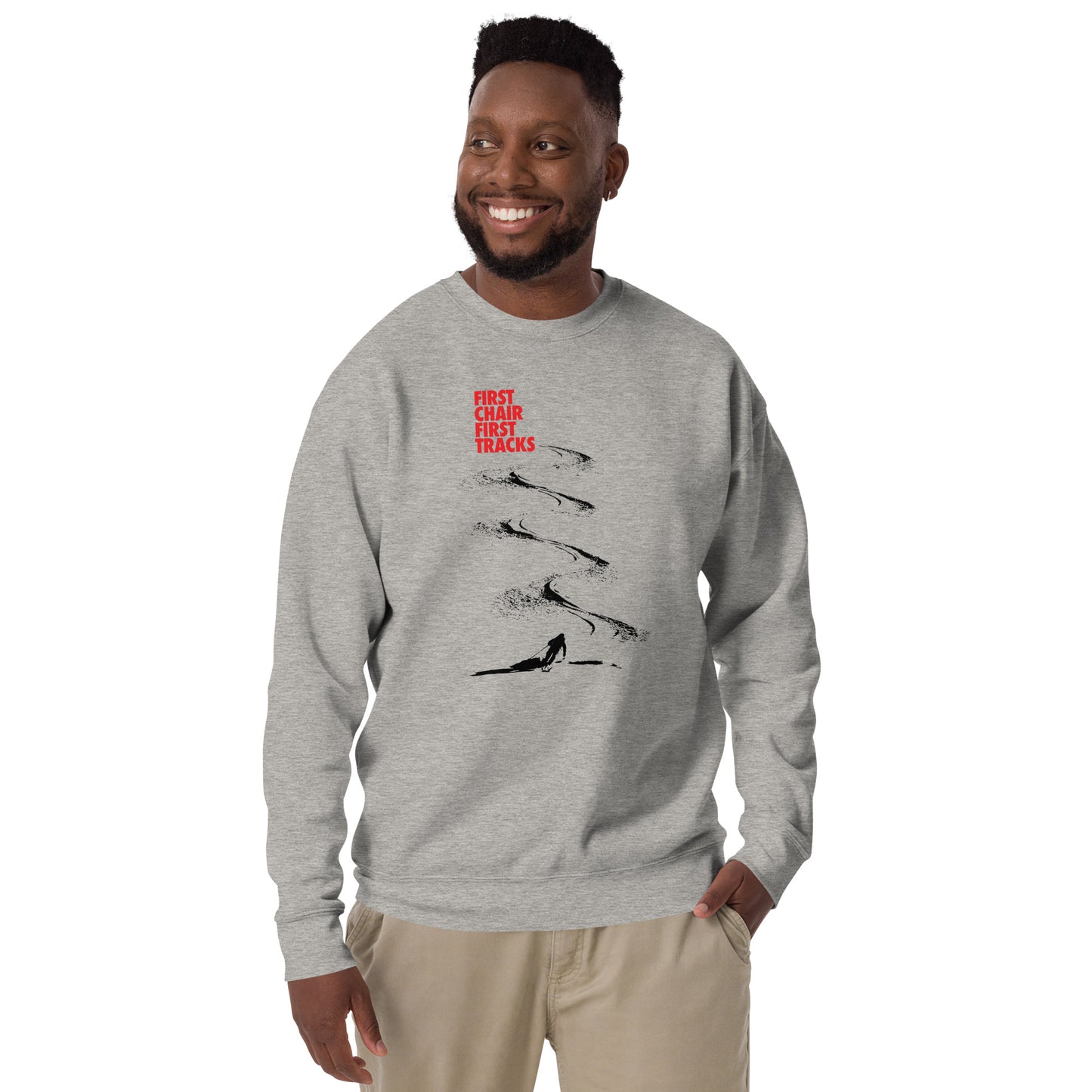 CS0042 - 01001 - First Chair First Tracks Unisex Premium Sweatshirt