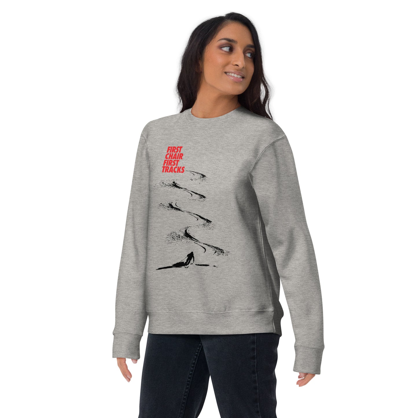 CS0042 - 01001 - First Chair First Tracks Unisex Premium Sweatshirt