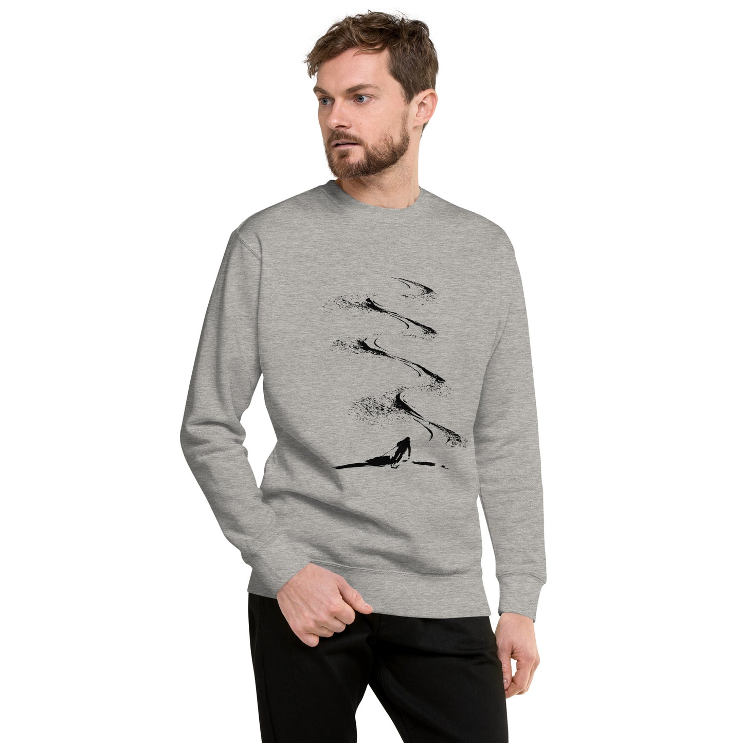 CS0043 - 01005 - Fresh Tracks Unisex Premium Sweatshirt