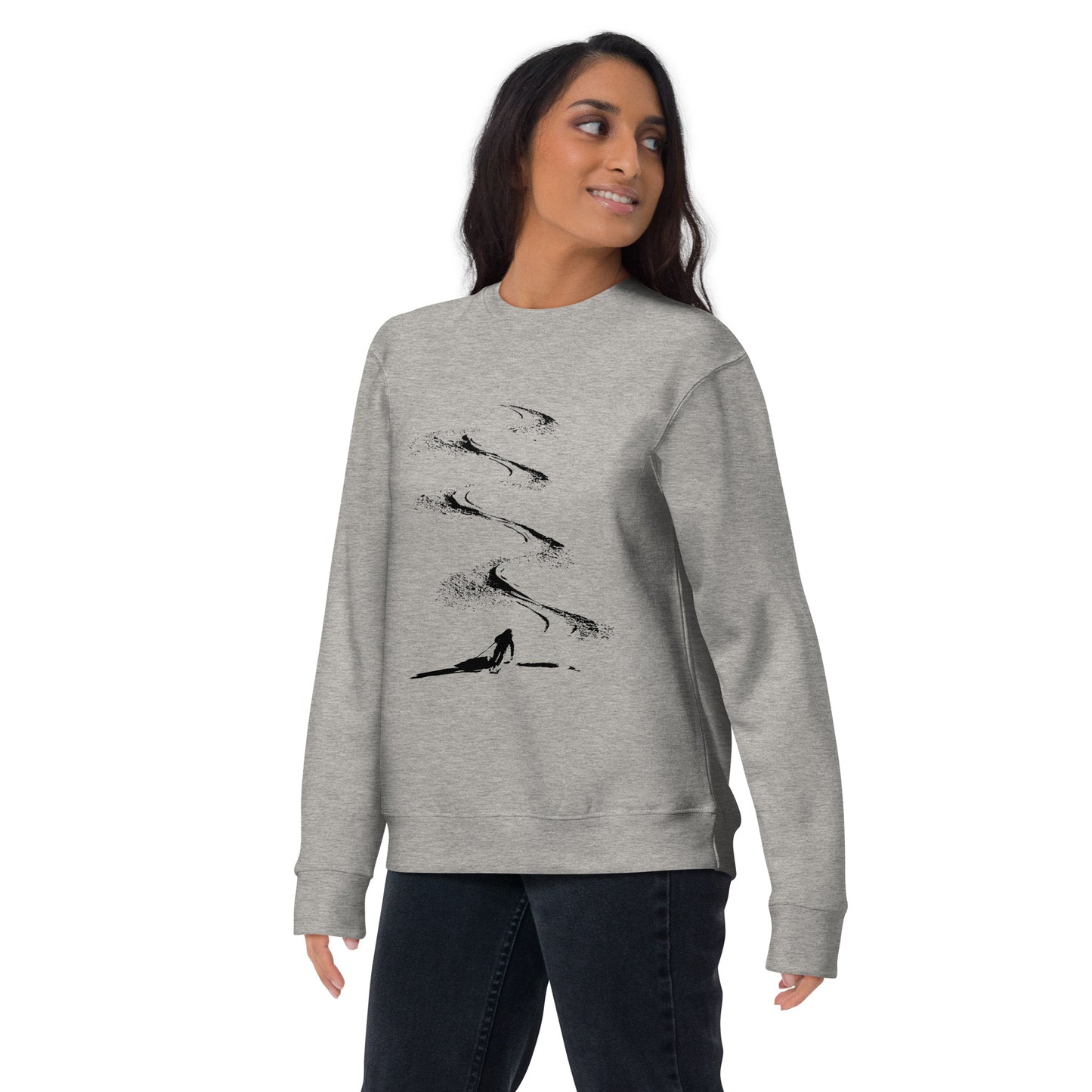 CS0043 - 01005 - Fresh Tracks Unisex Premium Sweatshirt