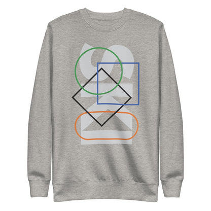 CS0044 - 01005 - SKI Icons Outlined Unisex Premium Sweatshirt