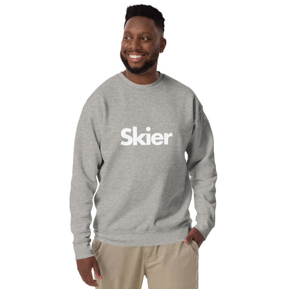 CS0020 - 01005 - Skier Unisex Premium Sweatshirt