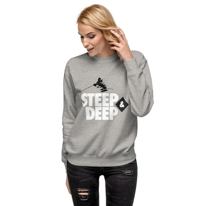 CS0038 - 01005 - Steep & Deep Unisex Premium Sweatshirt