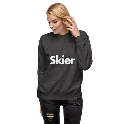 CS0020 - 01005 - Skier Unisex Premium Sweatshirt