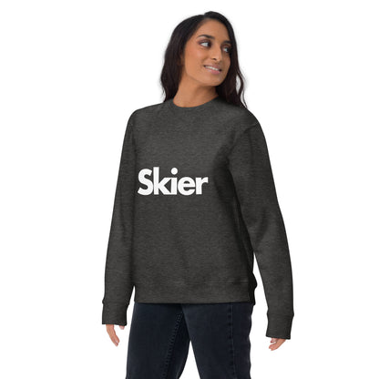 CS0020 - 01005 - Skier Unisex Premium Sweatshirt