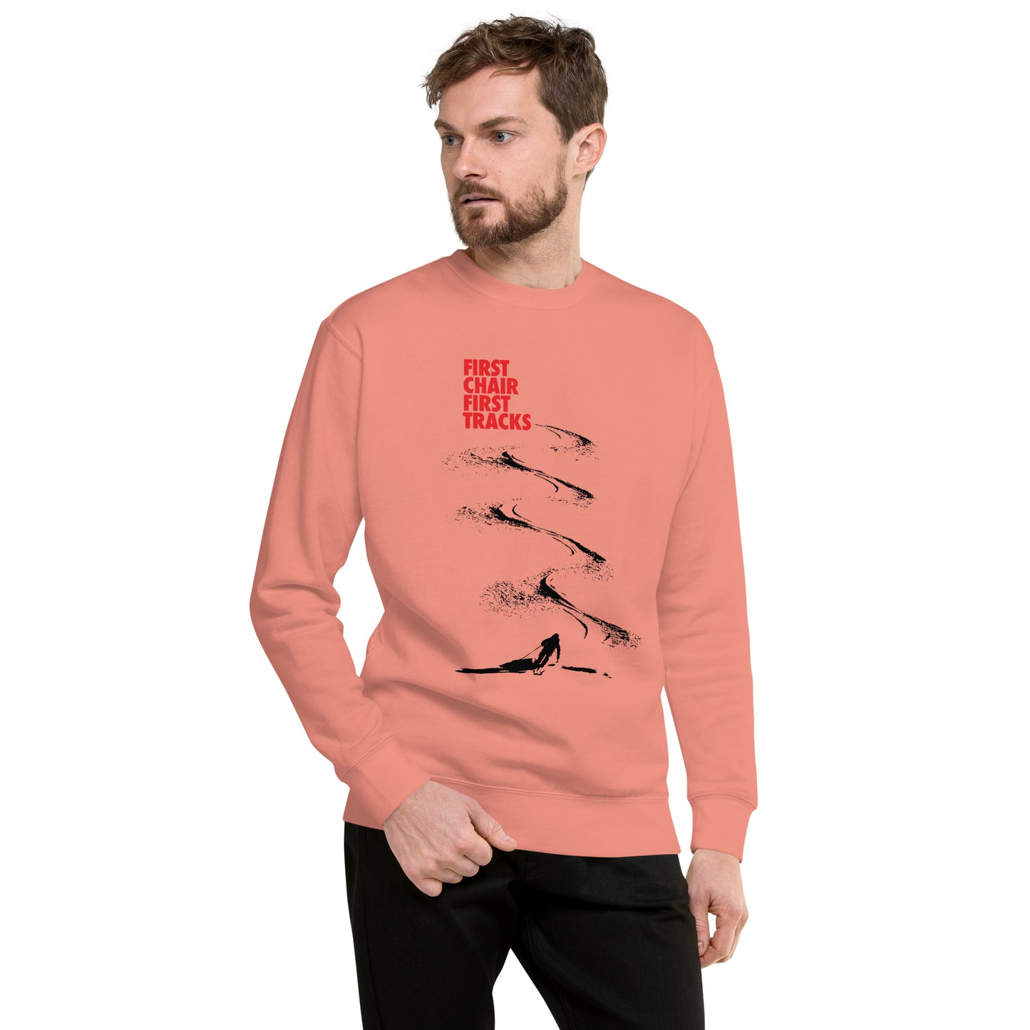 CS0042 - 01001 - First Chair First Tracks Unisex Premium Sweatshirt