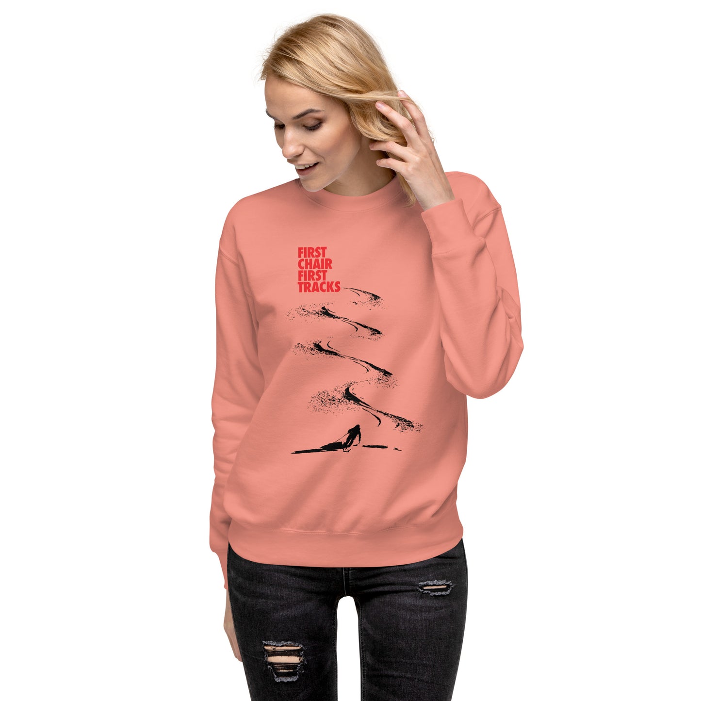 CS0042 - 01001 - First Chair First Tracks Unisex Premium Sweatshirt